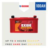 Exide 100Ah New Instabrite1000 Inverter Ups Battery [36 Months Warranty]-exide-inverter-battery-in-chennai