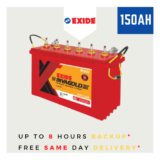 Exide 150Ah INVA GOLD IGST 1500 Inverter Ups Battery [36 Months Warranty]-exide-inverter-battery-in-chennai