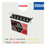 Exide 200Ah Tall EL Tubular 200 Inverter Ups Battery [48 Months Warranty]-exide-inverter-battery-in-chennai
